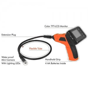 Mini Water Proof Inspection Camera with Color LCD Monitor